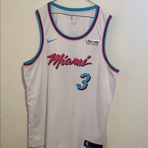 Miami Dwyane Wade number three jersey